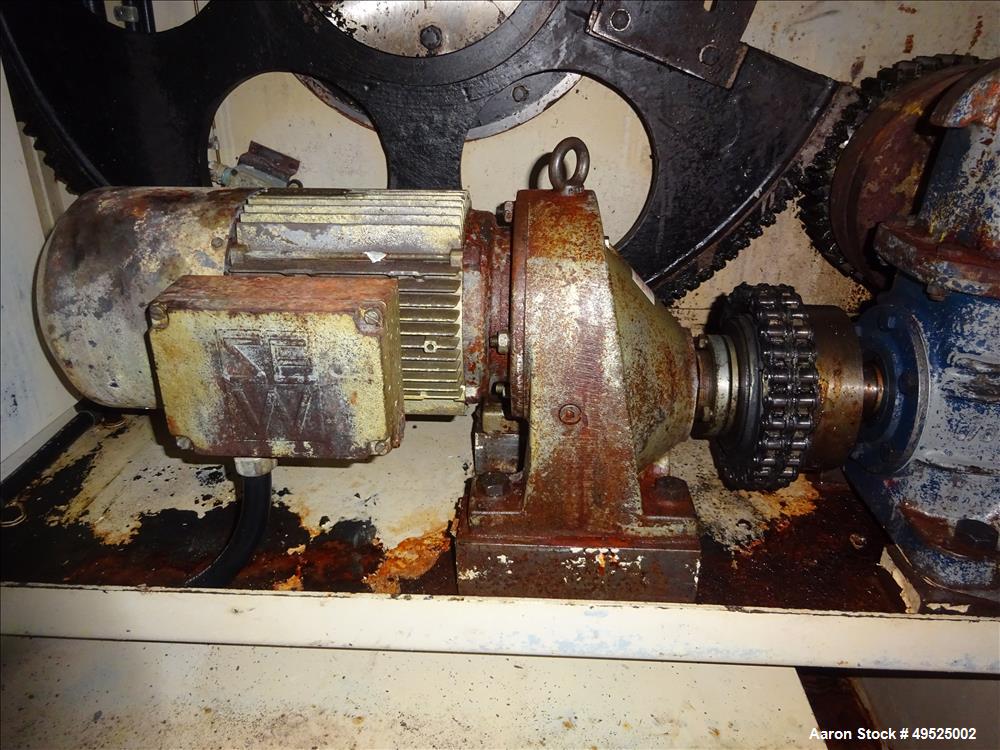 Used Vicars Single Arm Mixer, Approximate 2,200 Pound Capacity, Stainless Steel