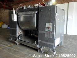 Used- Vicars Single Arm Mixer, Approximate 2,200 Pound Capacity, Stainless Steel