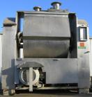 USED: Bakers Equipment / Winkler single arm mixer, approximate 2400 pound (395 gallon) mixing capacity, 304 stainless steel. Jacketed bowl approximately 44