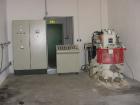 Used MTI paste mixer, type P-Z9-100/ADD. Vertical heating and cooling mixer combination, capacity 26 gallons (100 liters), jacketed tank, working capacity 18.5 gallons (70 liters), 380 volts/50 hz/3 ...