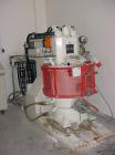 USED: MTI paste mixer, type P-Z29-100/ADD. Vertical heating/coolingmixer combination, capacity 26 gallon (100 liters), jacketed tank,working capacity 18.5 gallon (70 liters). 380 volts/50 hz/3 ph,sta...