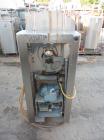 Used Stainless Steel Magna High Speed Single Arm Mixer, Model 50H-4C1, approximate 10 gallon/50 pound working capacity