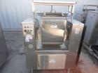 Used Stainless Steel Magna High Speed Single Arm Mixer, Model 50H-4C1, approximate 10 gallon/50 pound working capacity