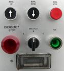 Used Stainless Steel Magna High Speed Single Arm Mixer, Model 50H-4C1, approximate 10 gallon/50 pound working capacity