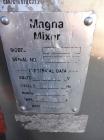 Used Stainless Steel Magna High Speed Single Arm Mixer, Model 50H-4C1, Approximate 10 gallon/50 pound working capacity