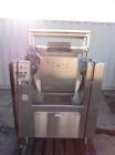 Used Stainless Steel Magna High Speed Single Arm Mixer, Model 50H-4C1, approximate 10 gallon/50 pound working capacity