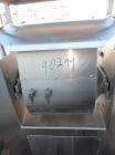 Used Stainless Steel Magna High Speed Single Arm Mixer, Model 50H-4C1, approximate 10 gallon/50 pound working capacity