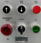 Used Stainless Steel Magna High Speed Single Arm Mixer, Model 50H-4C1, approximate 10 gallon/50 pound working capacity