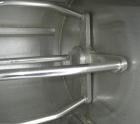 Used Stainless Steel Magna High Speed Single Arm Mixer, Model 50H-4C1, approximate 10 gallon/50 pound working capacity