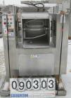 Used Magna High Speed Single Arm Mixer, Model 50H-4C1. Approximate 10 gallon/50 pound working capacity, 304 stainless steel. Jacketed bowl 18