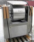 Used Magna High Speed Single Arm Mixer, Model 50H-4C1. Approximate 10 gallon/50 pound working capacity, 304 stainless steel. Jacketed bowl 18