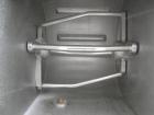 Used Magna High Speed Single Arm Mixer, Model 50H-4C1. Approximate 10 gallon/50 pound working capacity, 304 stainless steel. Jacketed bowl 18