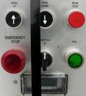 Used Magna High Speed Single Arm Mixer, Model 50H-4C1. Approximate 10 gallon/50 pound working capacity, 304 stainless steel. Jacketed bowl 18