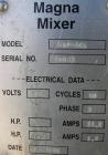 Used Magna High Speed Single Arm Mixer, Model 50H-4C1