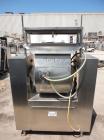 Used Stainless Steel Magna High Speed Single Arm Mixer, Model 50H-4C1. Approximate 10 gallon/50 pound working capcity