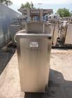 Used Stainless Steel Magna High Speed Single Arm Mixer, Model 50H-4C1. Approximate 10 gallon/50 pound working capcity