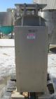 Used Stainless Steel Magna High Speed Single Arm Mixer, Model 50H-4C1. Approximate 10 gallon/50 pound working capcity