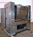Used Stainless Steel Oshikiri Model HM1000FJ Horizontal Mixer