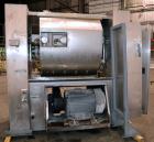 Used Stainless Steel Oshikiri Model HM1000FJ Horizontal Mixer