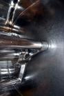 Used Stainless Steel Oshikiri Model HM1000FJ Horizontal Mixer