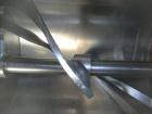 Used Peerless Single Arm Dough Mixer, Model 9SD, 304 Stainless Steel. Approximate 2800 pound dough capacity (55.6 cubic feet) batch size. Jacketed bowl 54