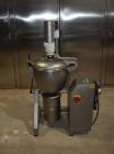 Used Stephan UM 60 E/S Universal Mixer/Cutter. Stainless steel, capacity 15.9 gallons (60 liters), mixing speeds 1500/3000 rpm, 50 hz. Built in 1995.