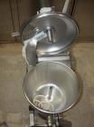 Used Stephan UM 60 E/S Universal Mixer/Cutter. Stainless steel, capacity 15.9 gallons (60 liters), mixing speeds 1500/3000 rpm, 50 hz. Built in 1995.