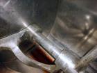 Used Vicars Single Arm Mixer, Approximate 2,200 Pound Capacity, Stainless Steel