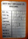 Used Vicars Single Arm Mixer, Approximate 2,200 Pound Capacity, Stainless Steel