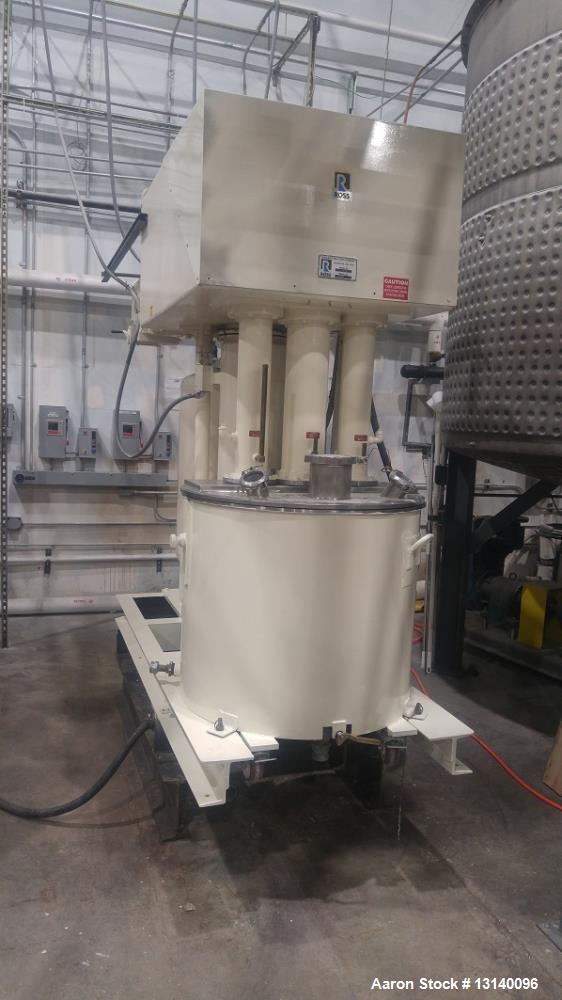 Used- Charles Ross & Sons, Triple Shaft Vacuum Mixer, Model PVM-100