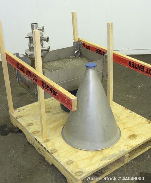 Used Stainless Steel Quadro Ytron ZC High Speed Disperser, Model ZC1