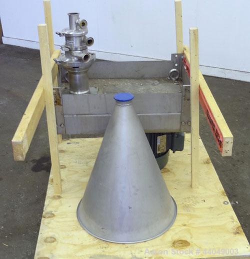 Used Stainless Steel Quadro Ytron ZC High Speed Disperser, Model ZC1