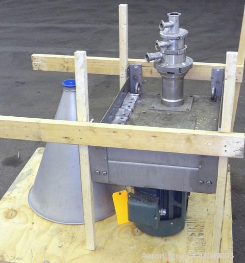 Used Stainless Steel Quadro Ytron ZC High Speed Disperser, Model ZC1