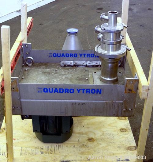 Used Stainless Steel Quadro Ytron ZC High Speed Disperser, Model ZC1