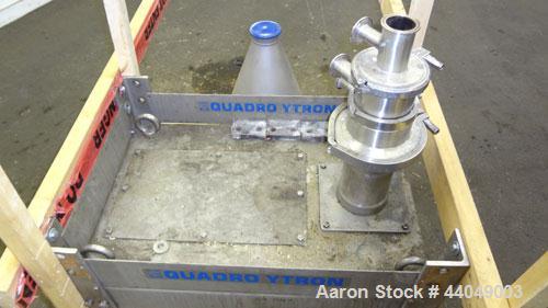 Used- Stainless Steel Quadro Ytron ZC High Speed Disperser, Model ZC1