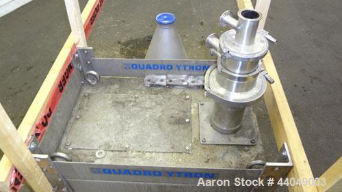 Used Stainless Steel Quadro Ytron ZC High Speed Disperser, Model ZC1