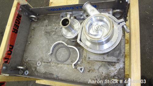Used Stainless Steel Quadro Ytron ZC High Speed Disperser, Model ZC1