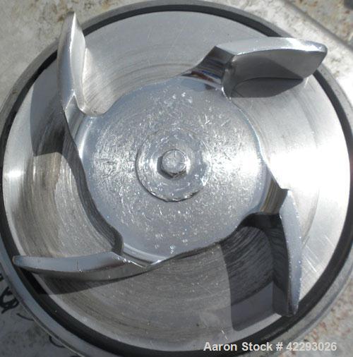 Used Stainless Steel Tri-Clover Tri-Blender, model F3218MD-B40-S