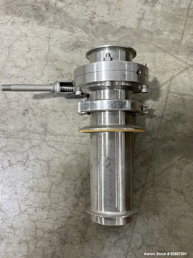 Used- Tri-Clover Tri-Blender, Model F3218MD-B40, Stainless Steel. Approximate Dry ingredients capacity up to 100 pounds per ...