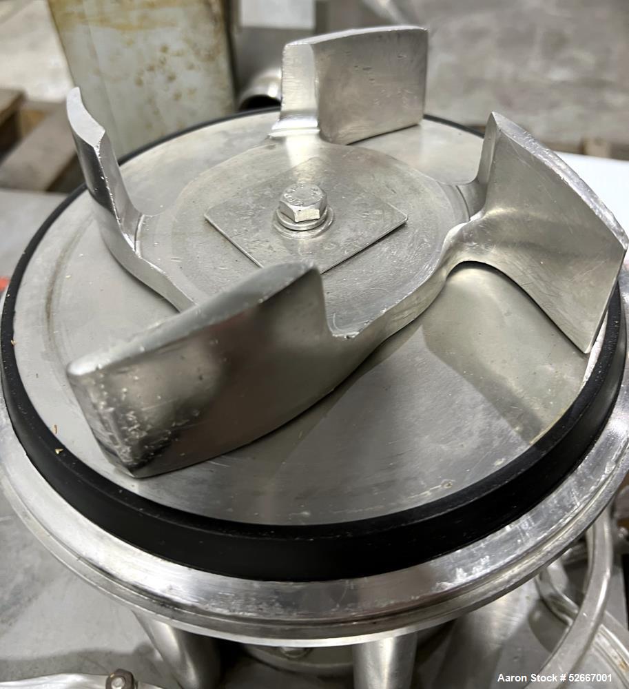 Used- Tri-Clover Tri-Blender, Model F3218MD-B40, Stainless Steel. Approximate Dry ingredients capacity up to 100 pounds per ...
