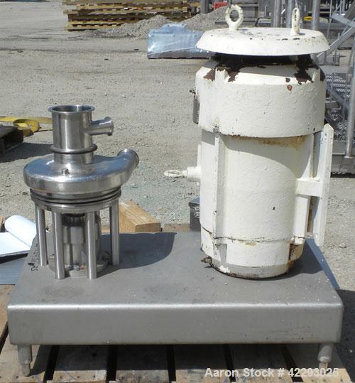 Used Stainless Steel Tri-Clover Tri-Blender, model F3218MD-BBVS