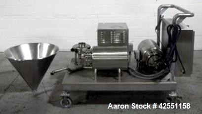 Used Stainless Steel Tri Clover Tri Blender, model F3218