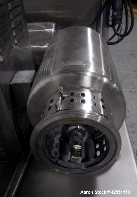 Used Stainless Steel Tri Clover Tri Blender, model F3218