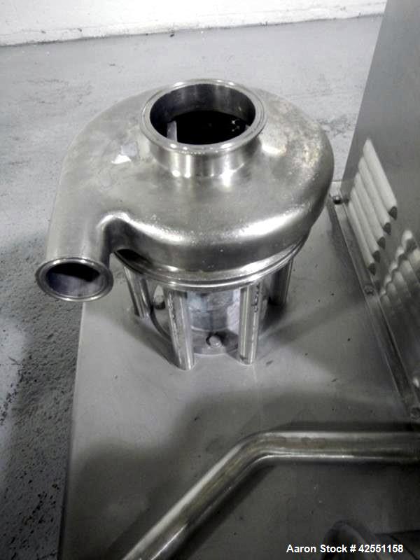 Used Stainless Steel Tri Clover Tri Blender, model F3218
