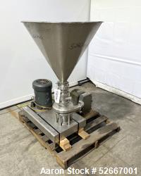 Used- Tri-Clover Tri-Blender, Model F3218MD-B40, Stainless Steel. Approximate Dry ingredients capacity up to 100 pounds per ...