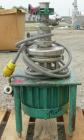 Used Tri Clover Tri Blender, Model F2116MD-B40, 316 Stainless Steel. Approximately 4-1/2