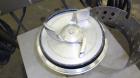 Used Tri-Clover Tri-Blender, Model F2116MDG-SYS-460, 316 Stainless Steel. Dry ingredient capacity up to 50 pounds per minute. Approximate 4” diameter 3 blade impeller. Driven by a 3 hp, 3/60/230/460 ...