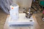 Used Tri Clover Tri-Blender, Model F3218MD-B40, 316 Stainless Steel. Approximate 7.5