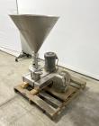 Used- Tri-Clover Tri-Blender, Model F3218MD-B40, Stainless Steel. Approximate Dry ingredients capacity up to 100 pounds per ...