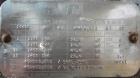 Used Stainless Steel Tri-Clover Tri-Blender, model F3218MD-BBVS